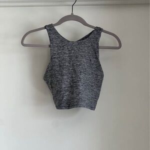 Kyodan Heather Gray Crop Top
